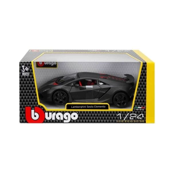 Sunman 1:24 Lamborghini Elemento Mat Siyah S000210