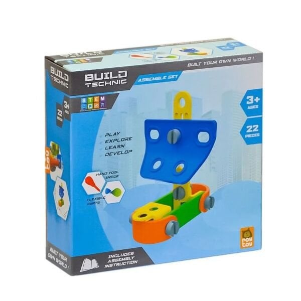 Asya Kutulu Yapboz 4 Ass Araçlar 4100101-2