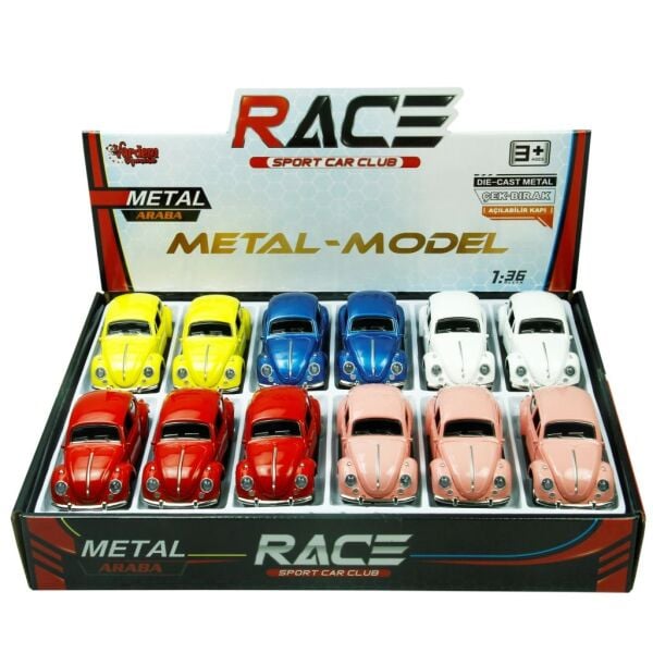 Vardem Çekbırak 1:36 Die Cast Metal Araba (Kamplumbağa)
