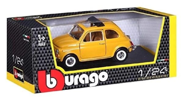 Sunman 1:24 Fiat 500L 1968 Kırmızı S00022099