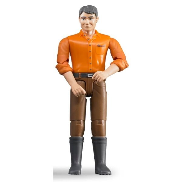 Bruder Açık Tenli, Kahverengi Pantalonlu Adam BR60007