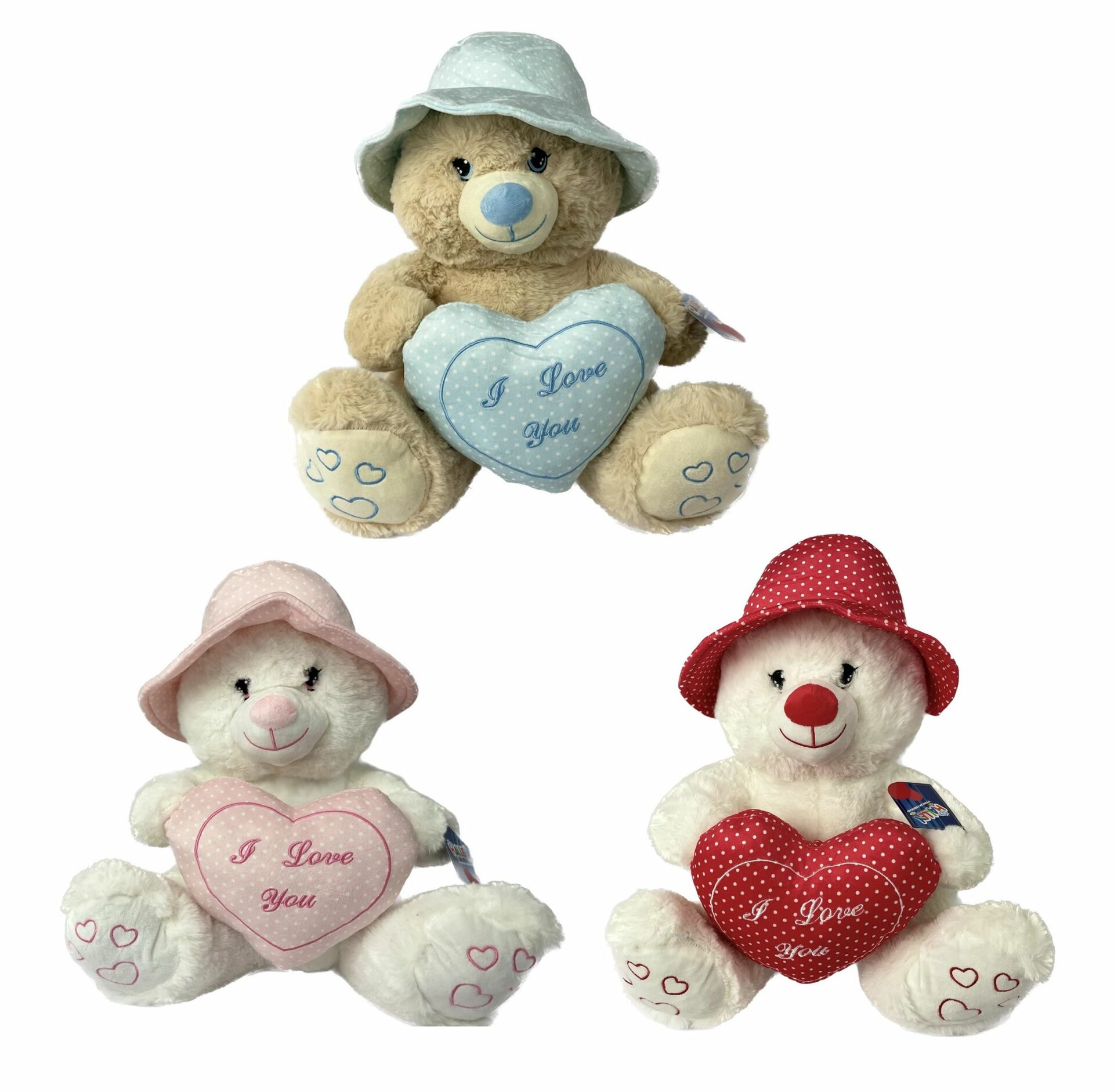 Halley 43 Cm Şapkalı Ayılar 62588