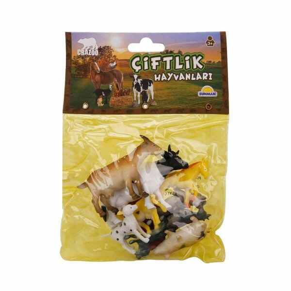 Sunman Poşette Çiftlik Hayvanları