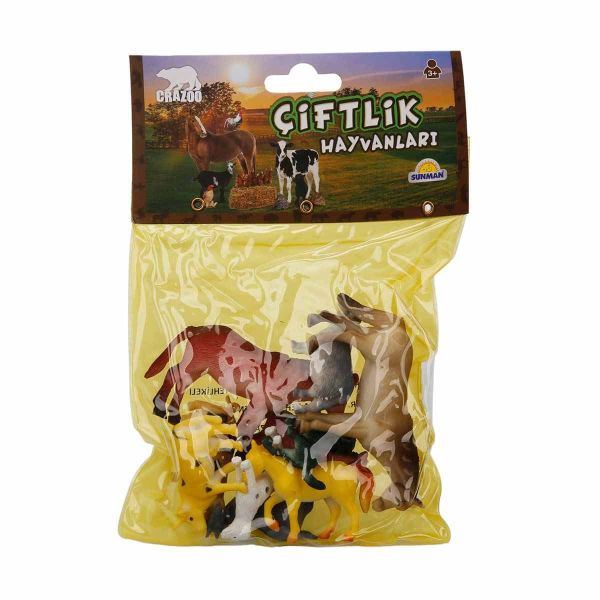 Sunman Poşette Çiftlik Hayvanları