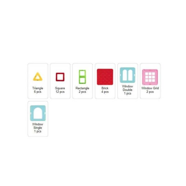 Isabel Mıknatıslı House Set 28 Parça