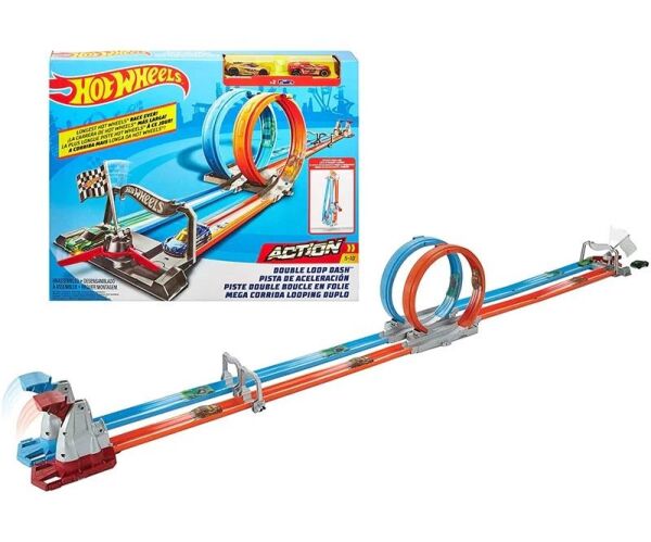Mattel Hot Wheels Çift Çember Depar Pist Set GFH85