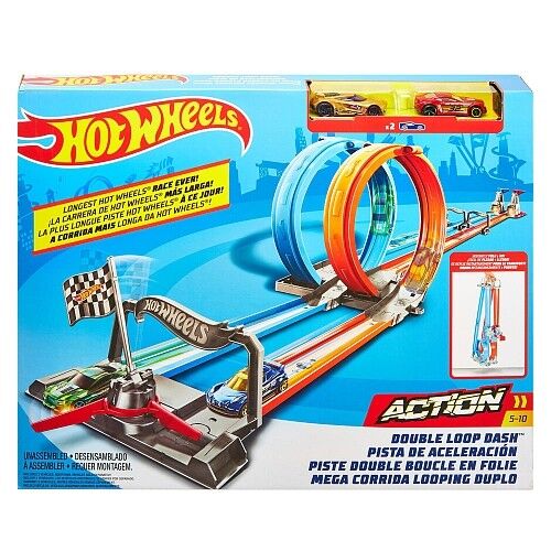 Mattel Hot Wheels Çift Çember Depar Pist Set GFH85
