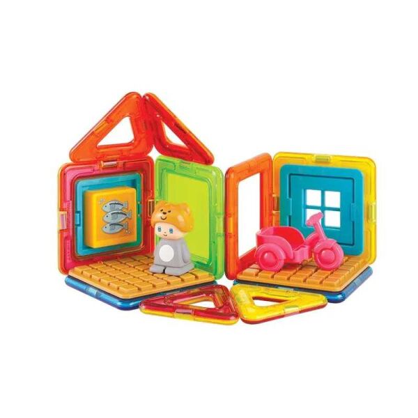 Isabel Mıknatıslı Cube House Set Penguin 20 Parça