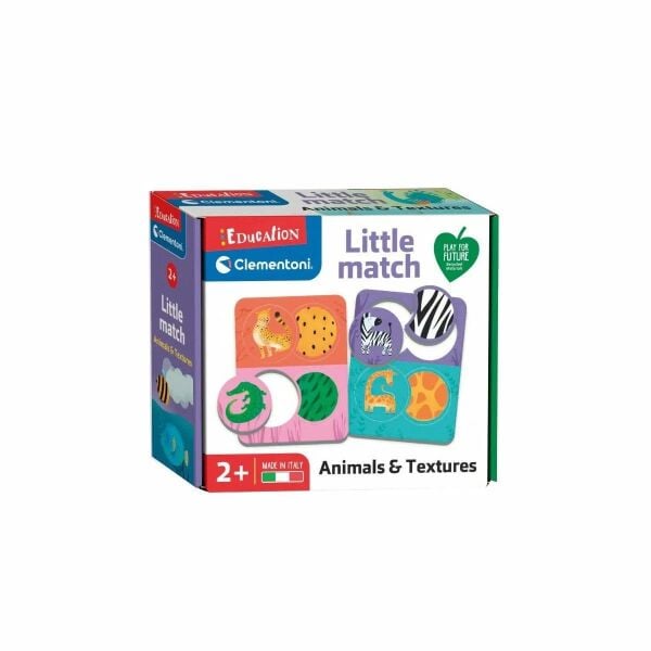 Clementoni Little Match Hayvanlar ve Dokular 16719
