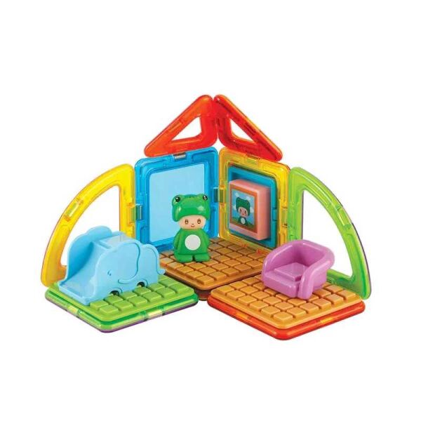 Isabel Mıknatıslı Cube House Set Frog 20 Parça