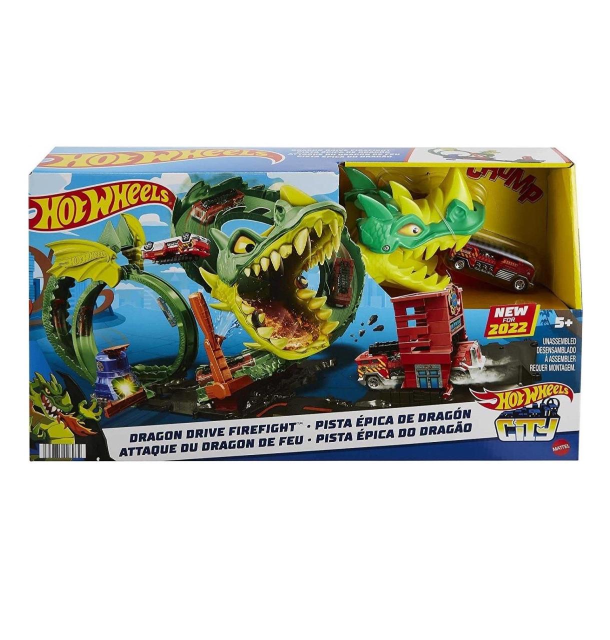 Mattel Hot Wheels Ejderha ile Müdacele Pisti HDP03
