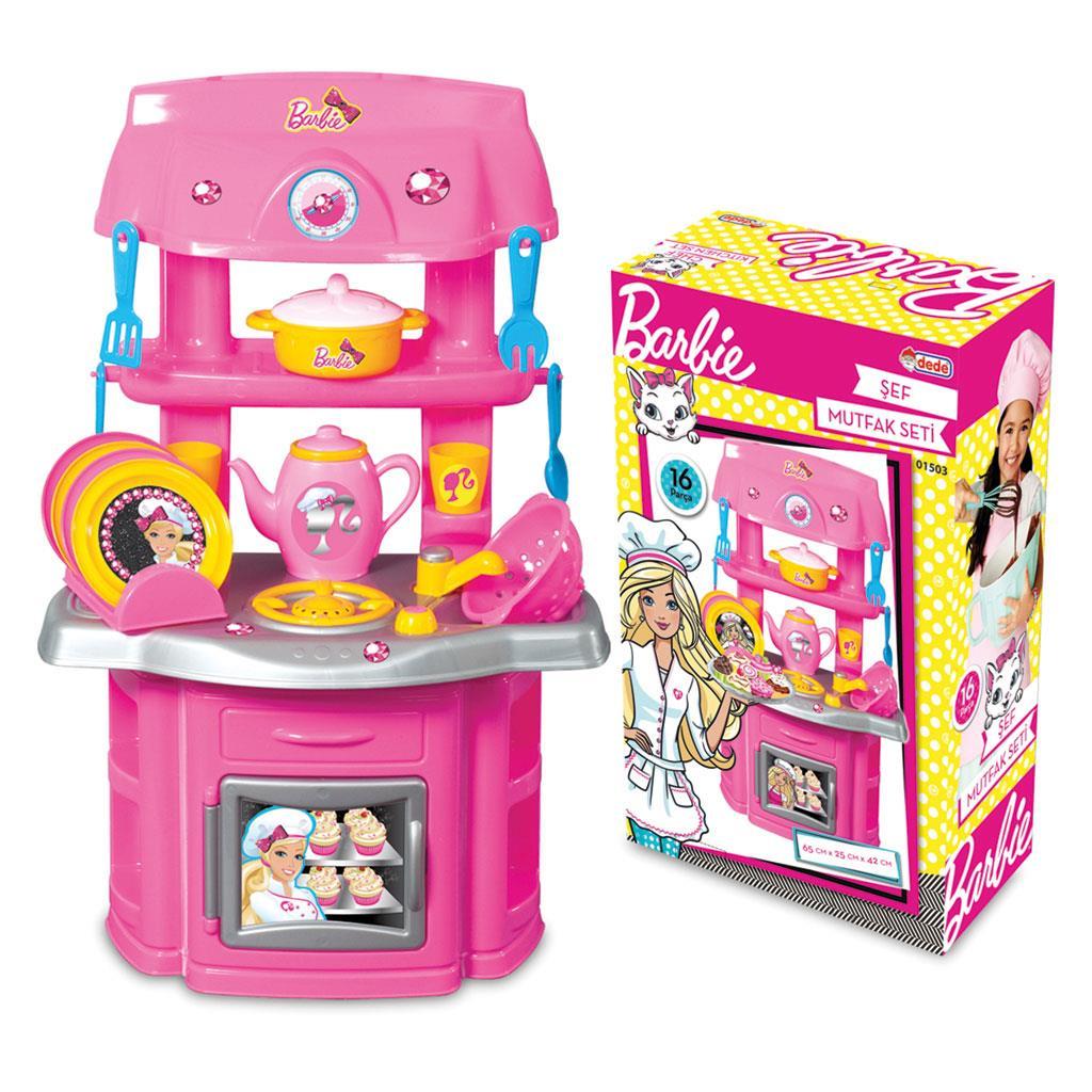 Dede Barbie Şef Mutfak Set 01503