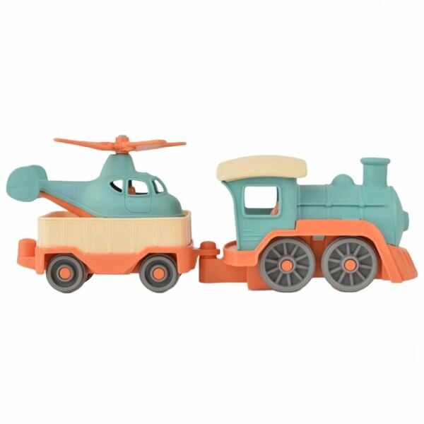 Enfal LC Tren Set Yük Treni Helikopterli LC-31030
