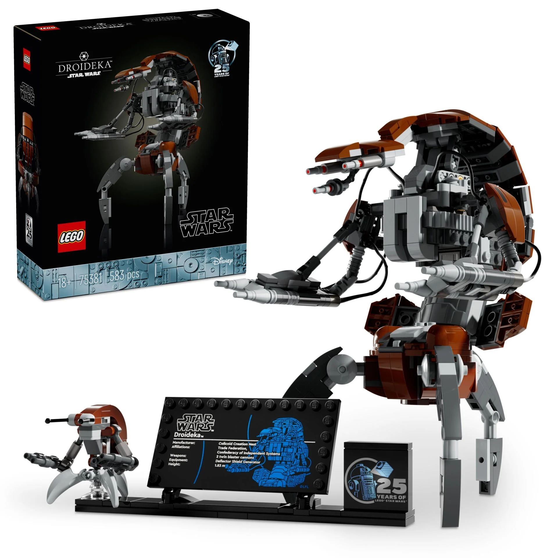 Lego Star Wars Droideka Yapım LSW75381
