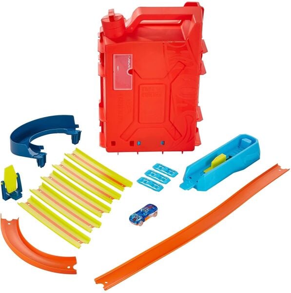 Mattel Hot Wheels Benzin Bidonu Akrobasi Set HDX78