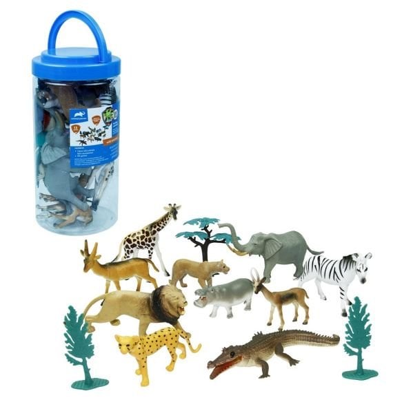 Vardem 23 Cm Kovada 13 Parça Vahşi Hayvanları