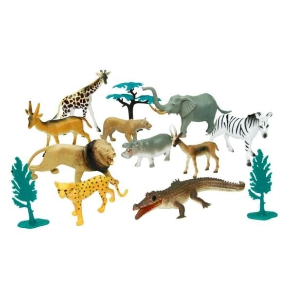 Vardem 23 Cm Kovada 13 Parça Vahşi Hayvanları