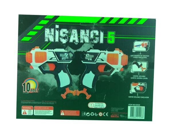 Prestij Nişancı-5 Dart Çiftli Fırlatıcı FAB6060