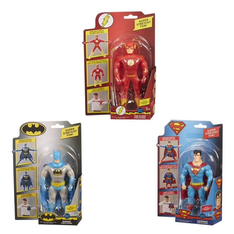Giochi Preziosi Strech Batman Superman Flash 15 Cm TRJ01500