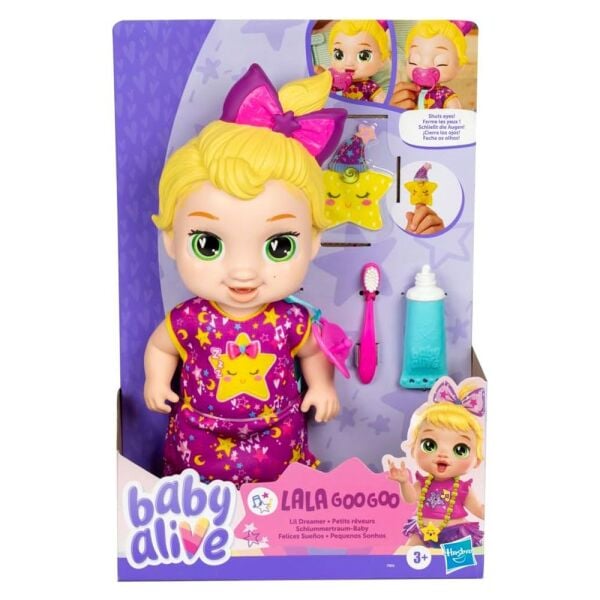 Hasbro Baby Alive Uykucu Bebeğim Sarışın F9856