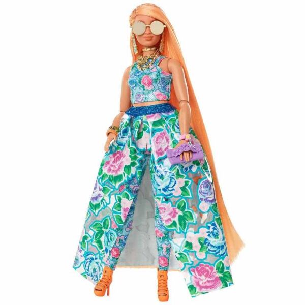 Mattel Barbie Extra Fancy Çiçekli Kostümlü HHN14