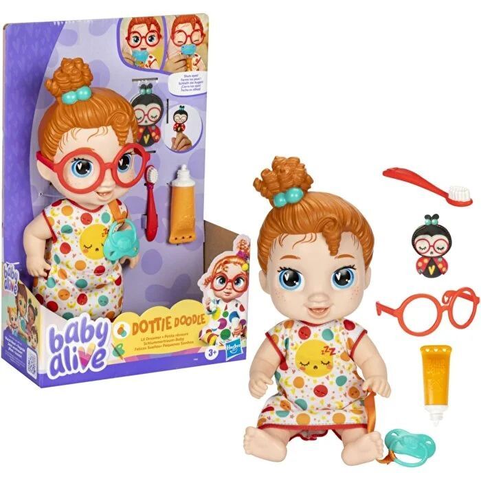 Hasbro Baby Alive Uykucu Bebeğim Kızıl F9965