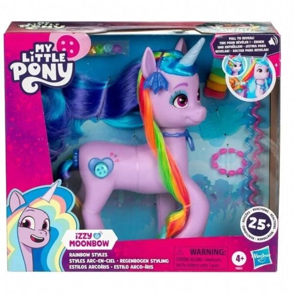 Hasbro Pony Izzy Moonbow Gökkuşağı Stili F8825