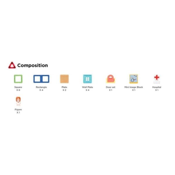 Isabel Mıknatıslı Hospital Set 22 Parça