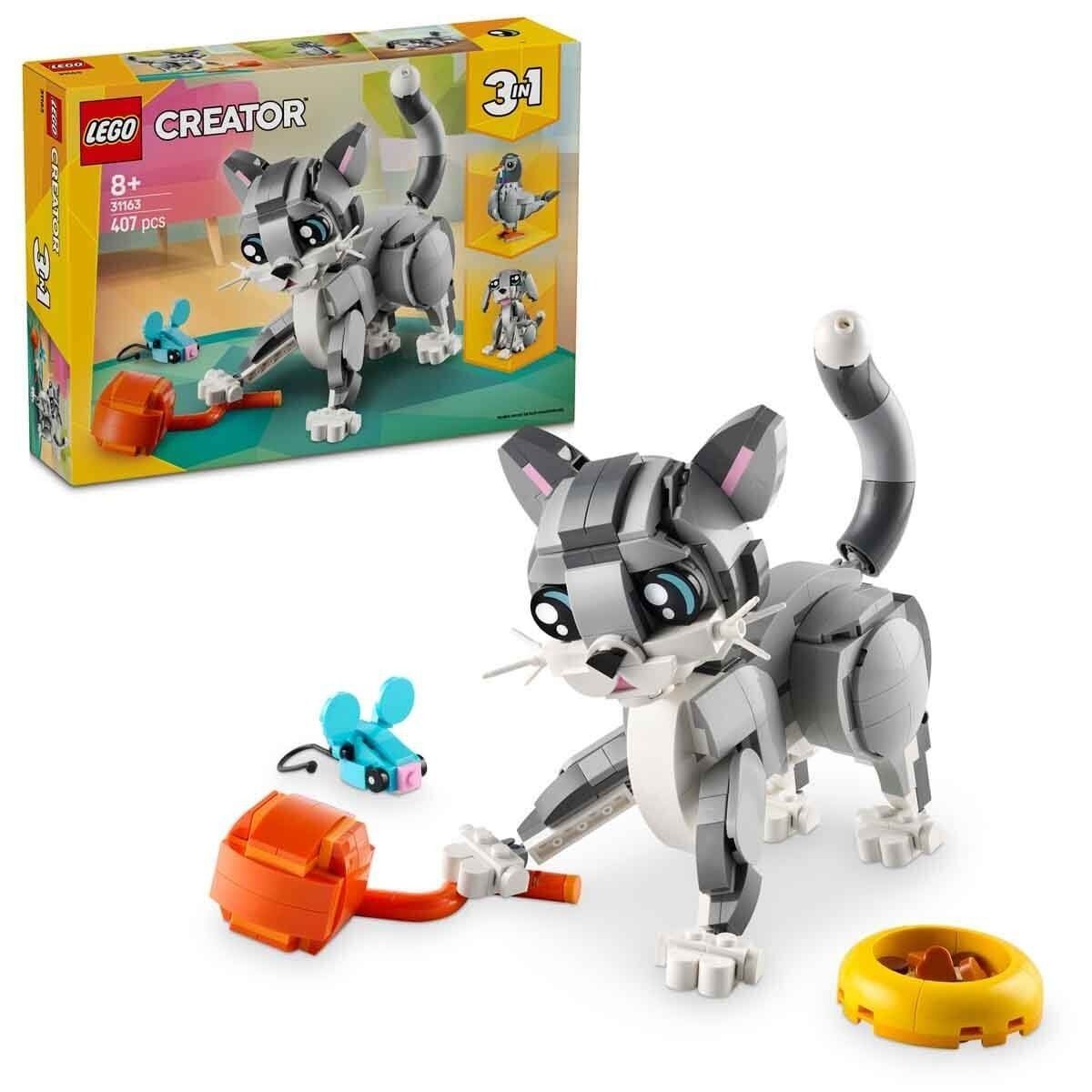 Lego Creator 3’ü 1 Arada Oyunbaz Kedi 31163