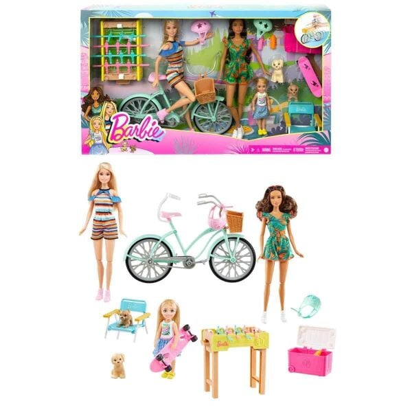 Mattel Barbienin Tatil Eğlencesi Oyun Seti GXF32