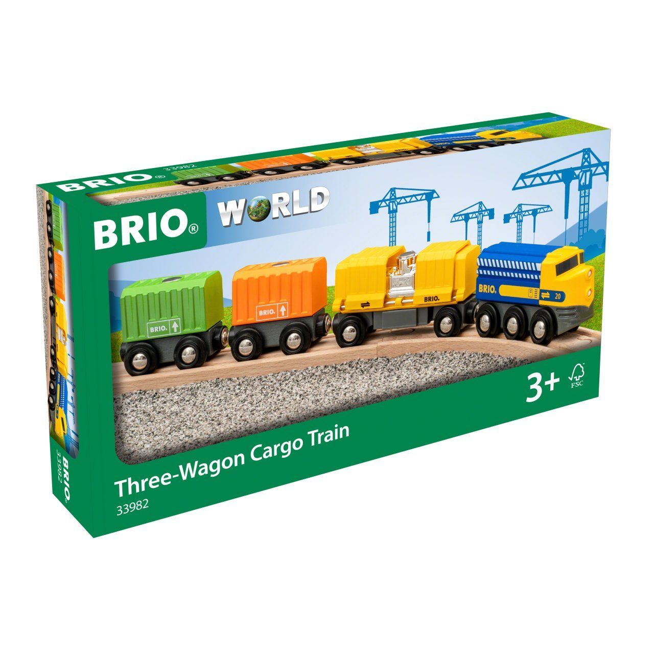Adore Brio 3 Vagonlu Kargo Treni 33982