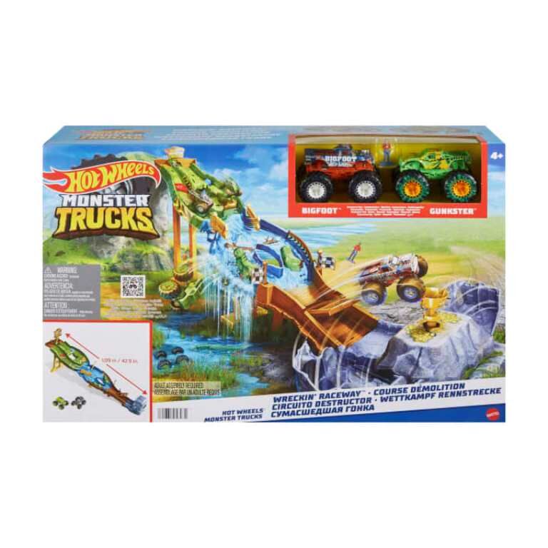 Mattel Hot Wheels Monster Trucks Heyecan Yarışları