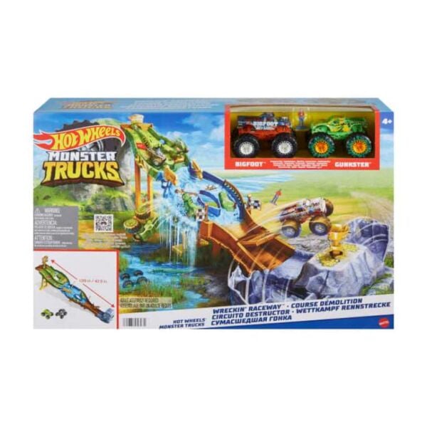 Mattel Hot Wheels Monster Trucks Heyecan Yarışları