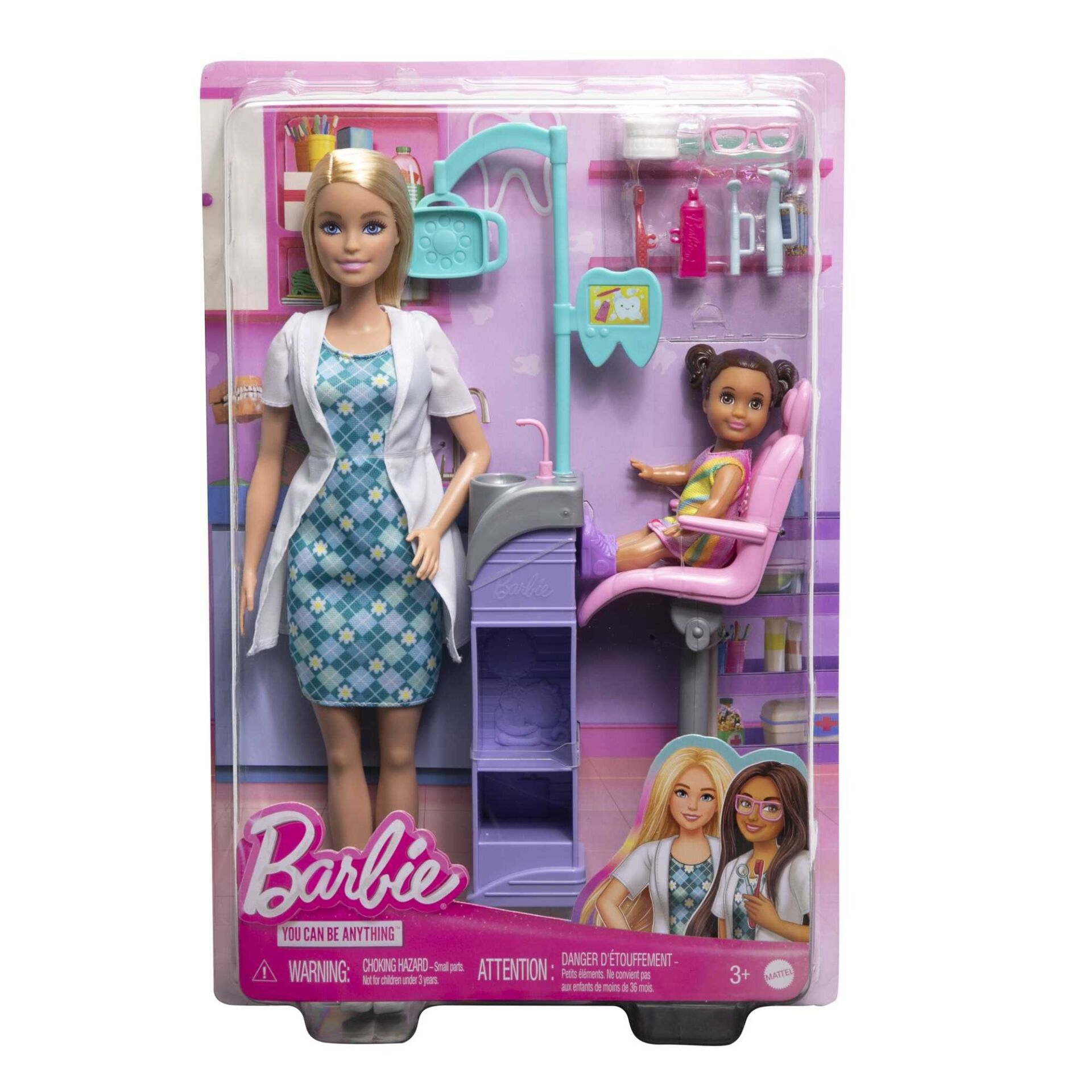 Mattel Barbie Diş Hekimi Bebek HKT69