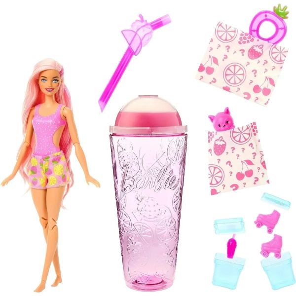 Mattel Barbie Pop Reveal Meyve Serisi Çilekli HNW4
