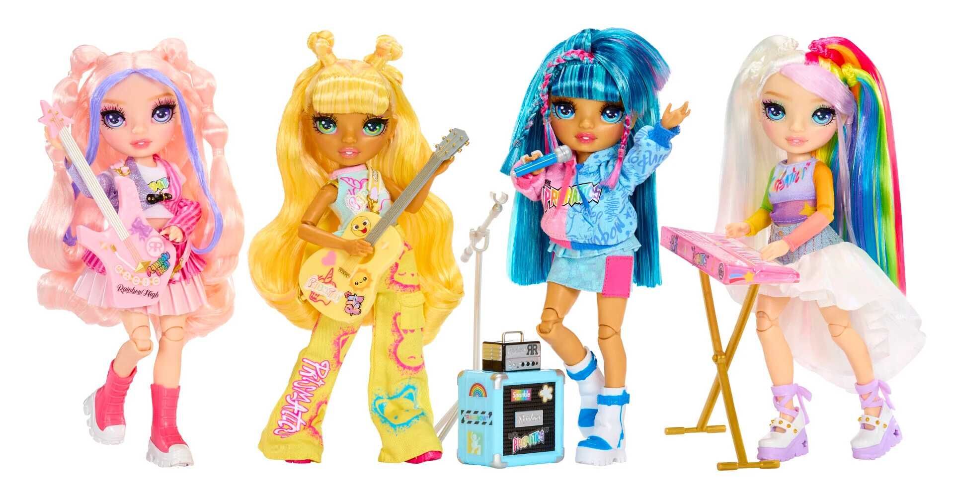 Adore Rainbow High Jr. High Rock Grubu Bebekleri Asorti