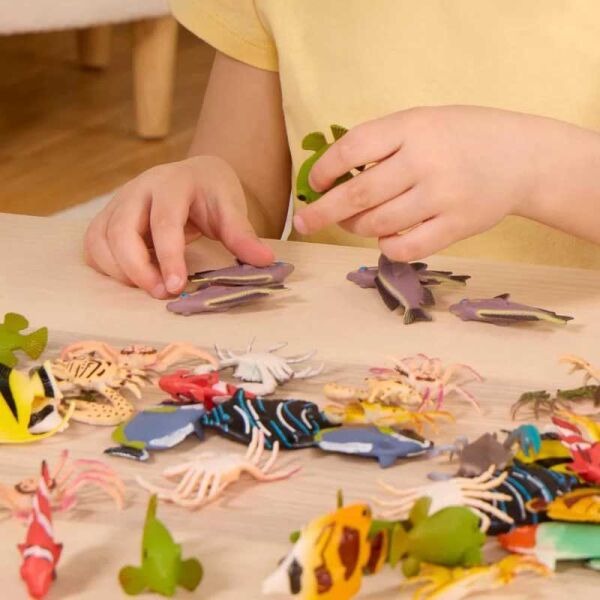 Isabel 60 Parça Tüp İçinde Küçük Oyun Seti Tropika