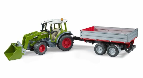Bruder Fendt Verio 211 Kepçeli Traktör Römork 0218