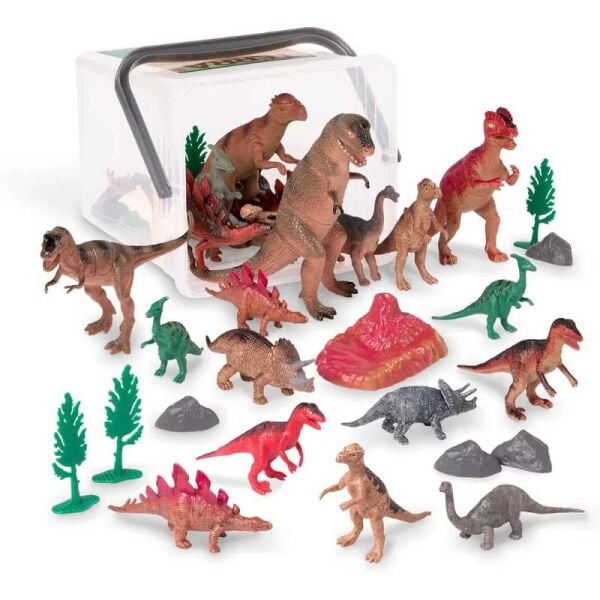 Isabel 60 Parça Büyük Oyun Seti Dinozor Dünyası