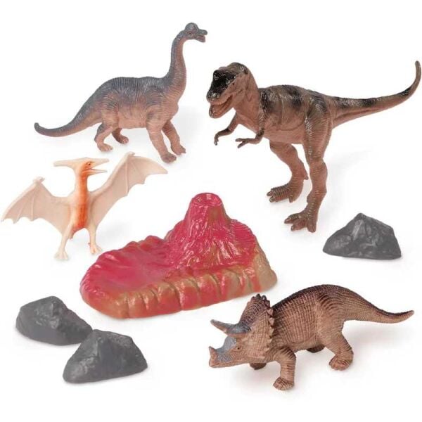 Isabel 60 Parça Büyük Oyun Seti Dinozor Dünyası