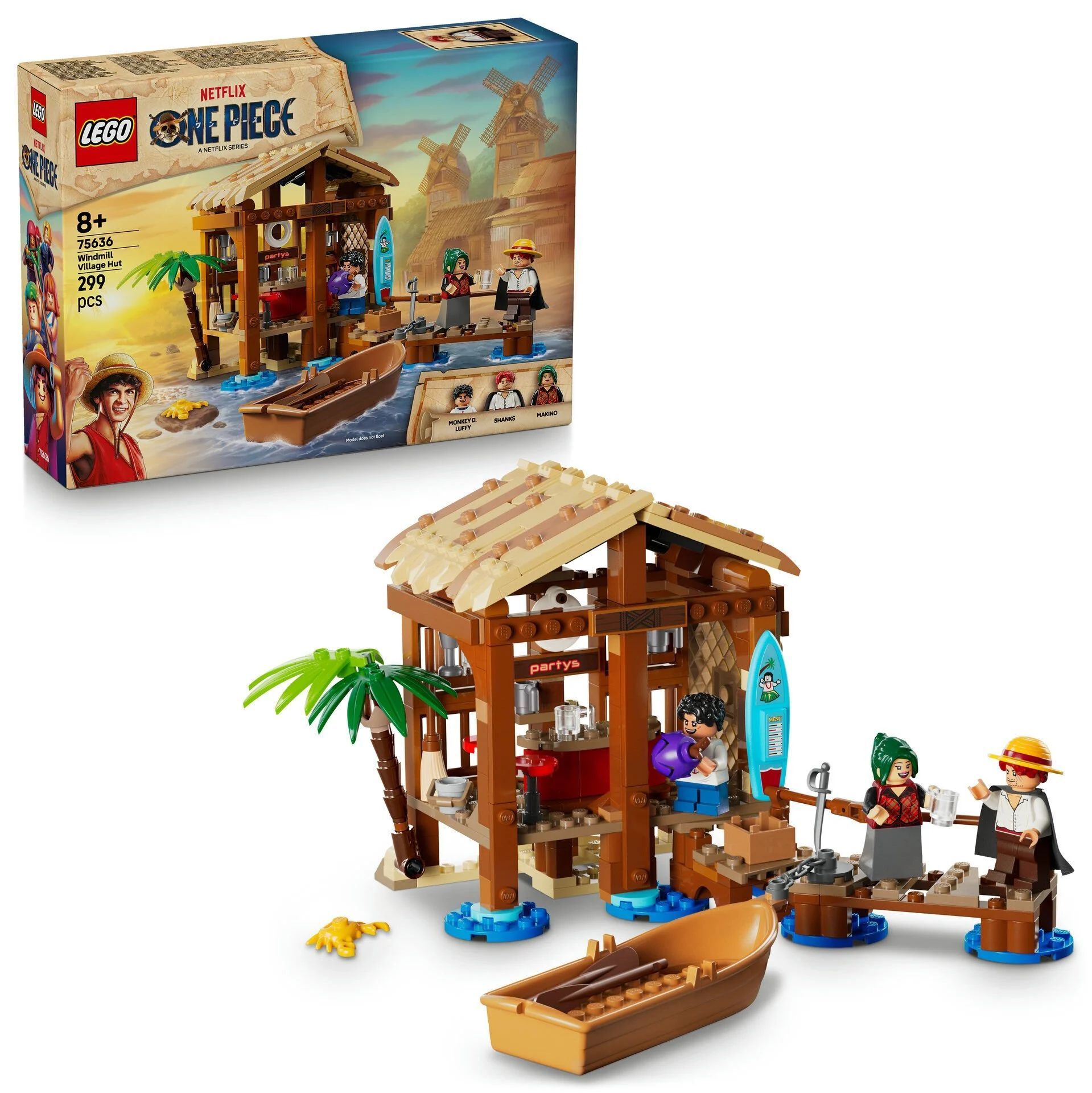 Lego Değirmen Köy Kulübesi 75636