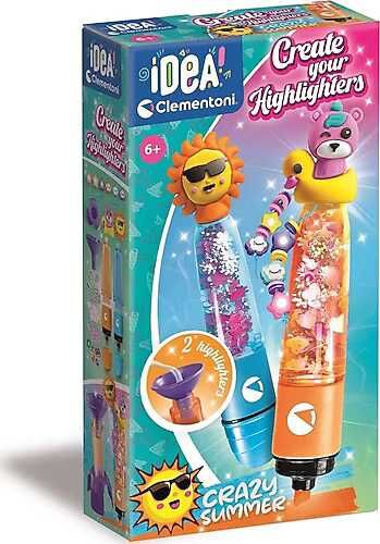 Clementoni Idea Fosforlu Kalem Tasarım Çılgın Yaz