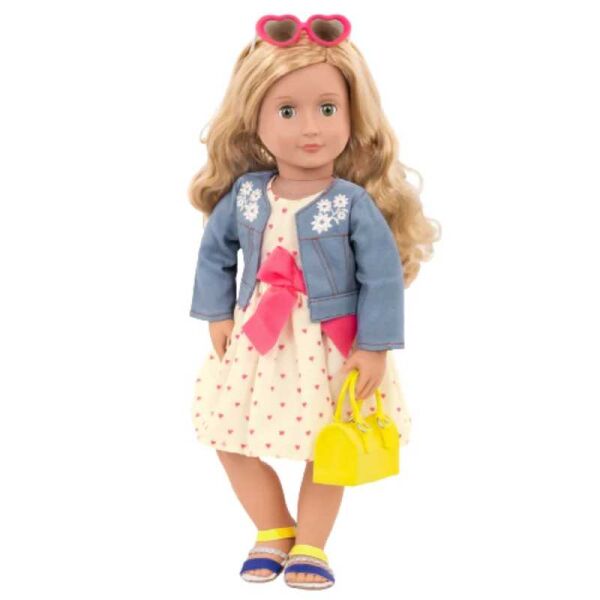 Isabel Kıyafet Deluxe Heart Print Dress