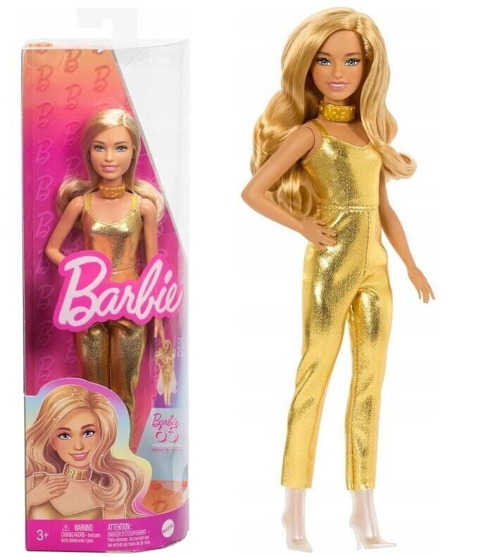 Mattel Barbie Fashionistas Büyüleyici Parti Altın