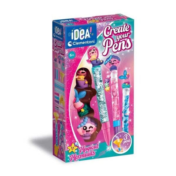 Clementoni Idea Kalem Tasarım Seti Denizkızları