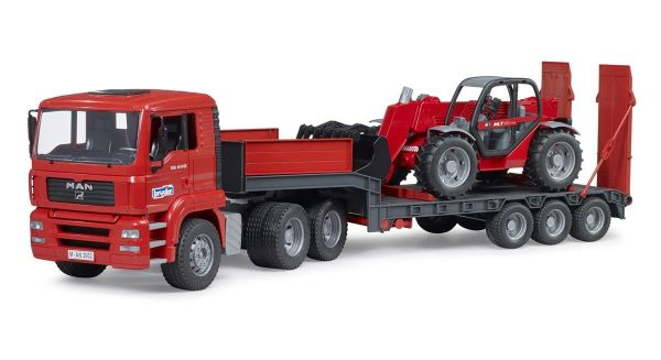 Bruder Man Tir & Manitou Teleskopik Kepçe 02774