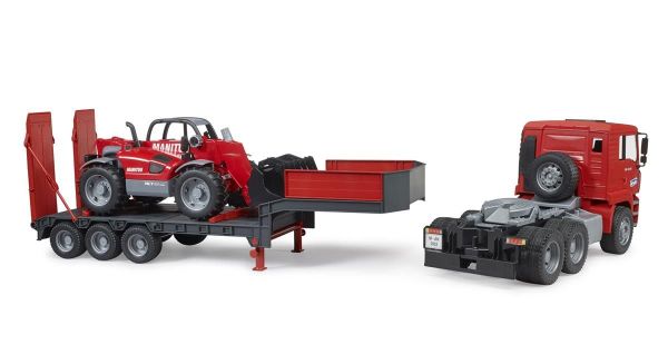 Bruder Man Tir & Manitou Teleskopik Kepçe 02774