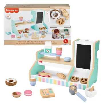 Mattel Fisher Price Ahşap Kafe Seti HXV22