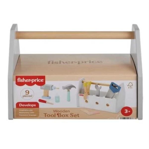 Mattel Fisher Price Ahşap Tamir Kutusu Seti HYG50