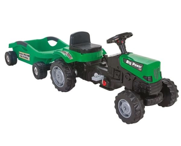 Pilsan Power Pedallı Big Trolley Traktör 07320